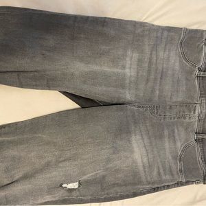 Spanx denim gray pants